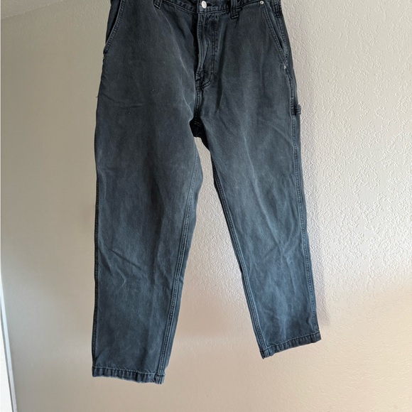Abercrombie & Fitch Gray Rigid Denim Jeans - Picture 1 of 3